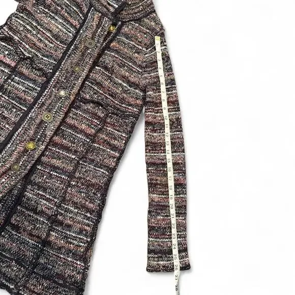 Free People Women's Multicolored Long Cardigan sz Small - Picture 7 of 7